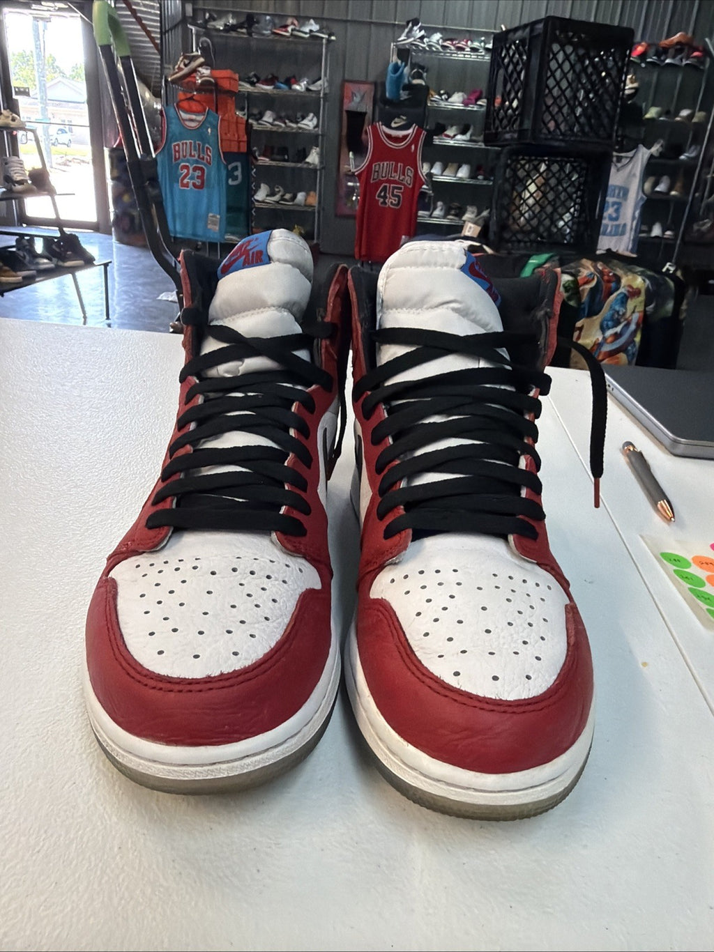 Jordan 1 Origin Story Gym Red Size 11.5 Og All