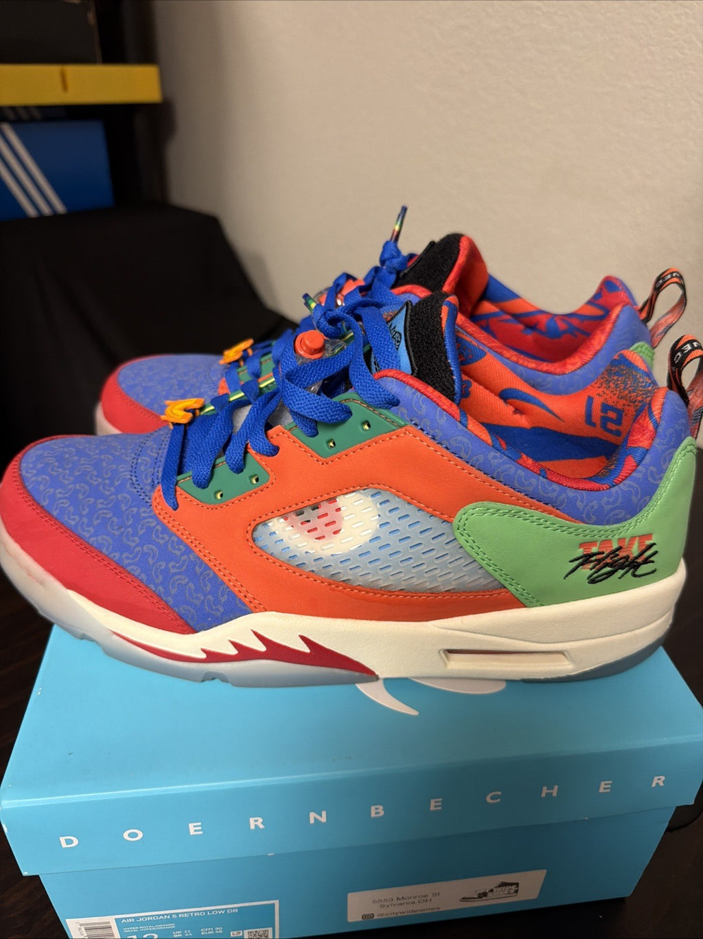 Air Jordan 5 Retro Low Doernbecher size 12 Wore A Couple Times