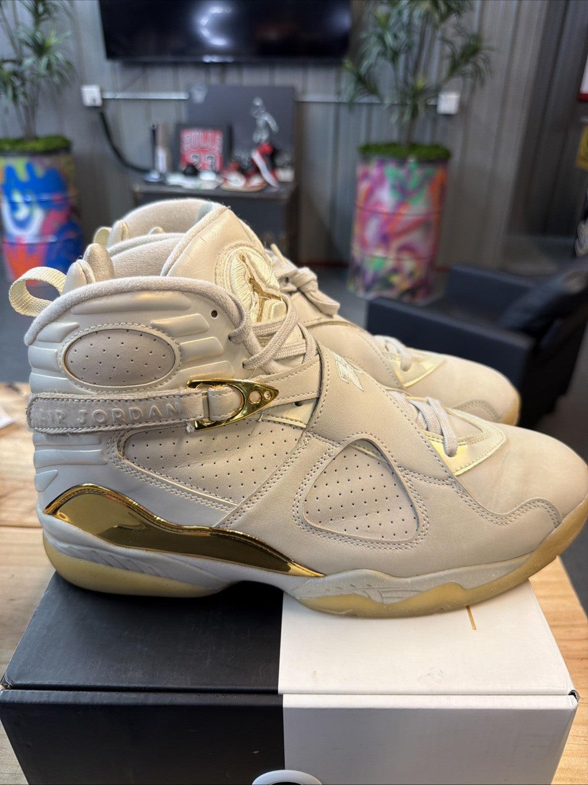 Nike Air Jordan 8 Retro Men's Size 10.5 C&C Trophy 2016 832821 030