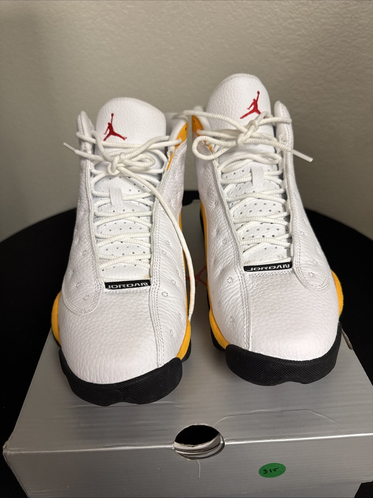 Air Jordan 13 Retro University Red Yellow Men's Size 10.5