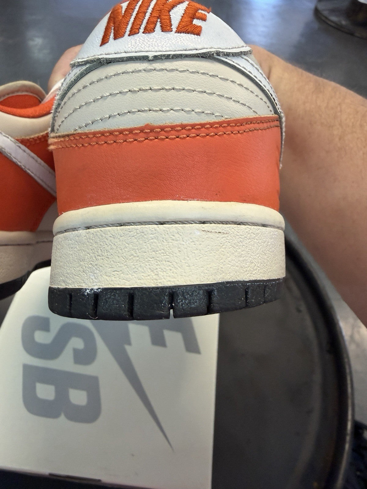 Size 9 - Nike Dunk SB Low Orange Box