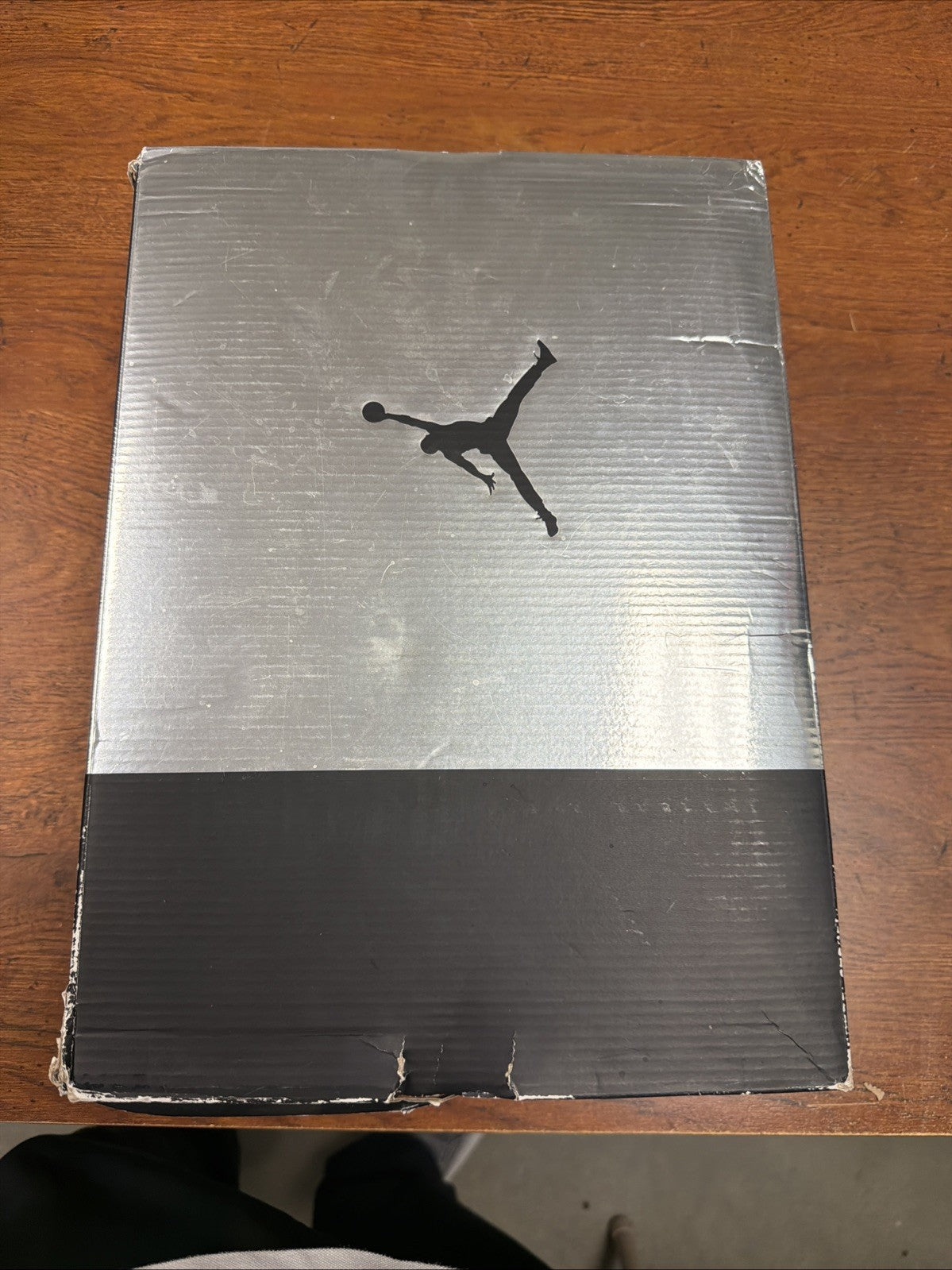 Size 10.5 Nike Air Jordan 6 Retro Chrome Black Silver Lightly Used DX2836-001