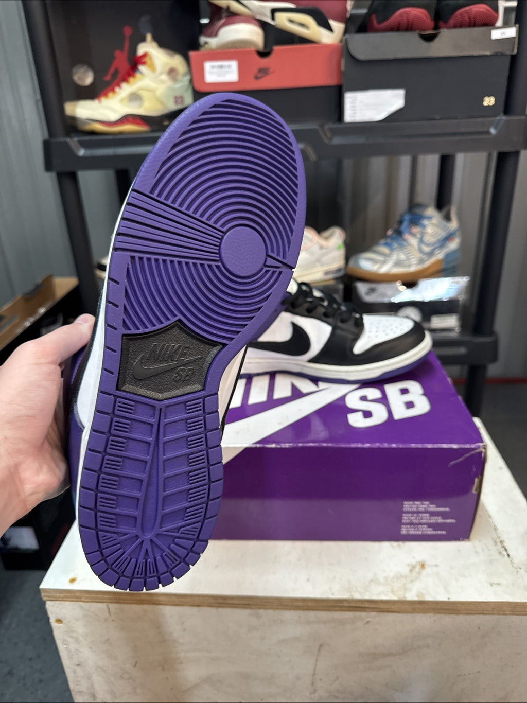 Size 12 - NIKE SB DUNK LOW “COURT PURPLE”