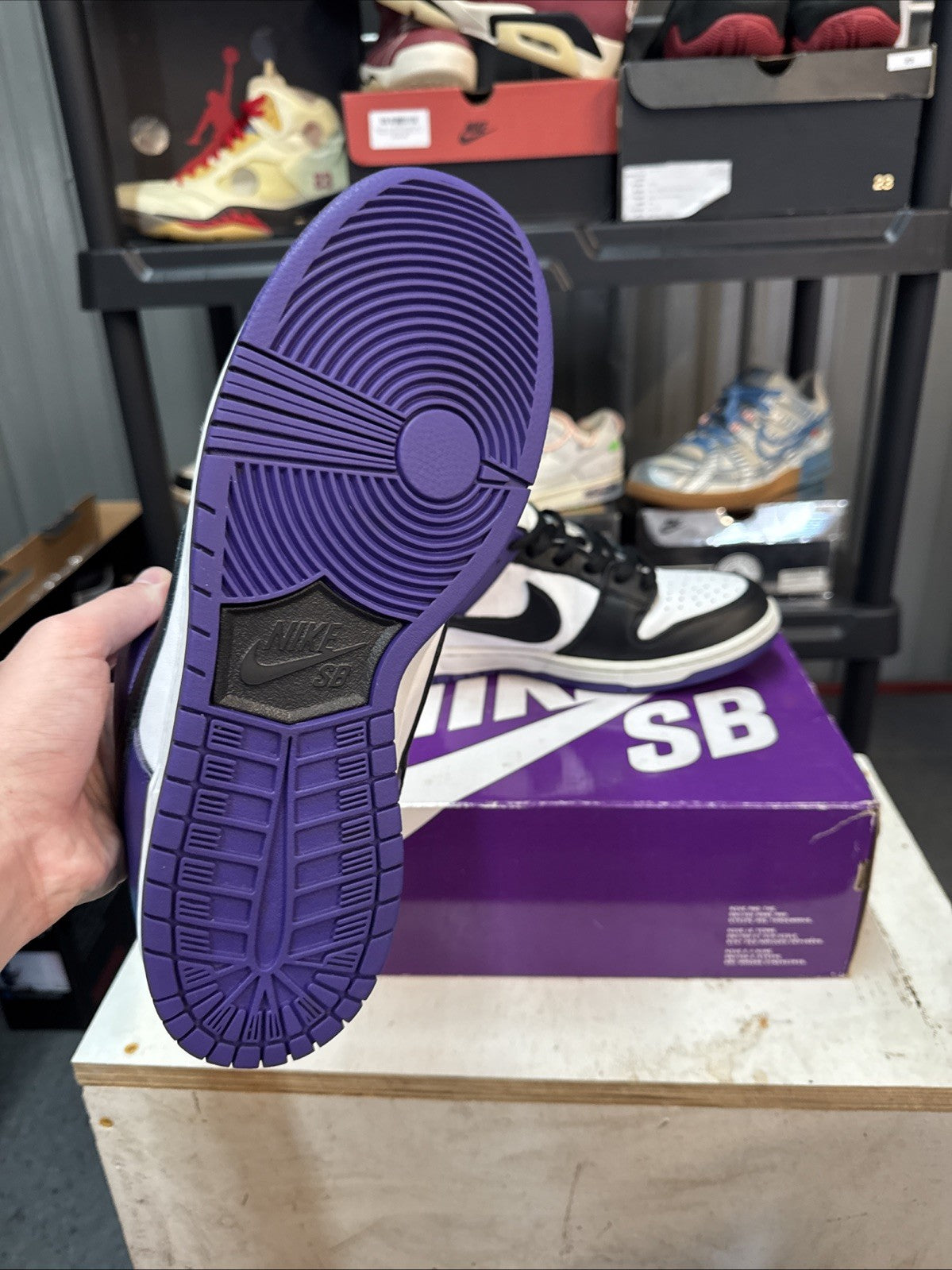 Size 12 - NIKE SB DUNK LOW “COURT PURPLE”