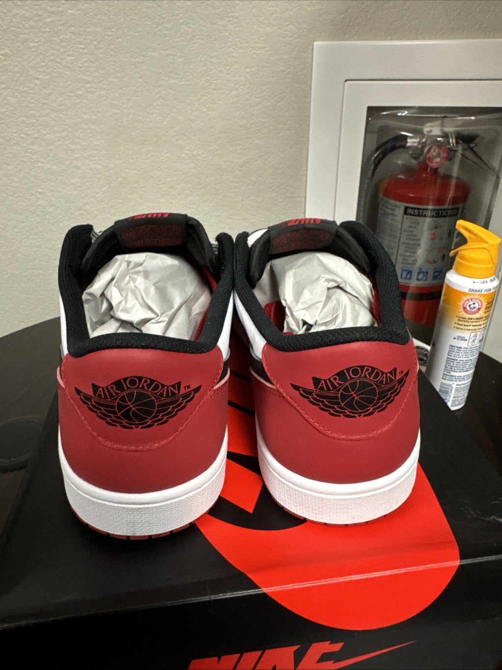 Size 13 - Air Jordan 1 Low OG Black Toe CZ0790-106 GS