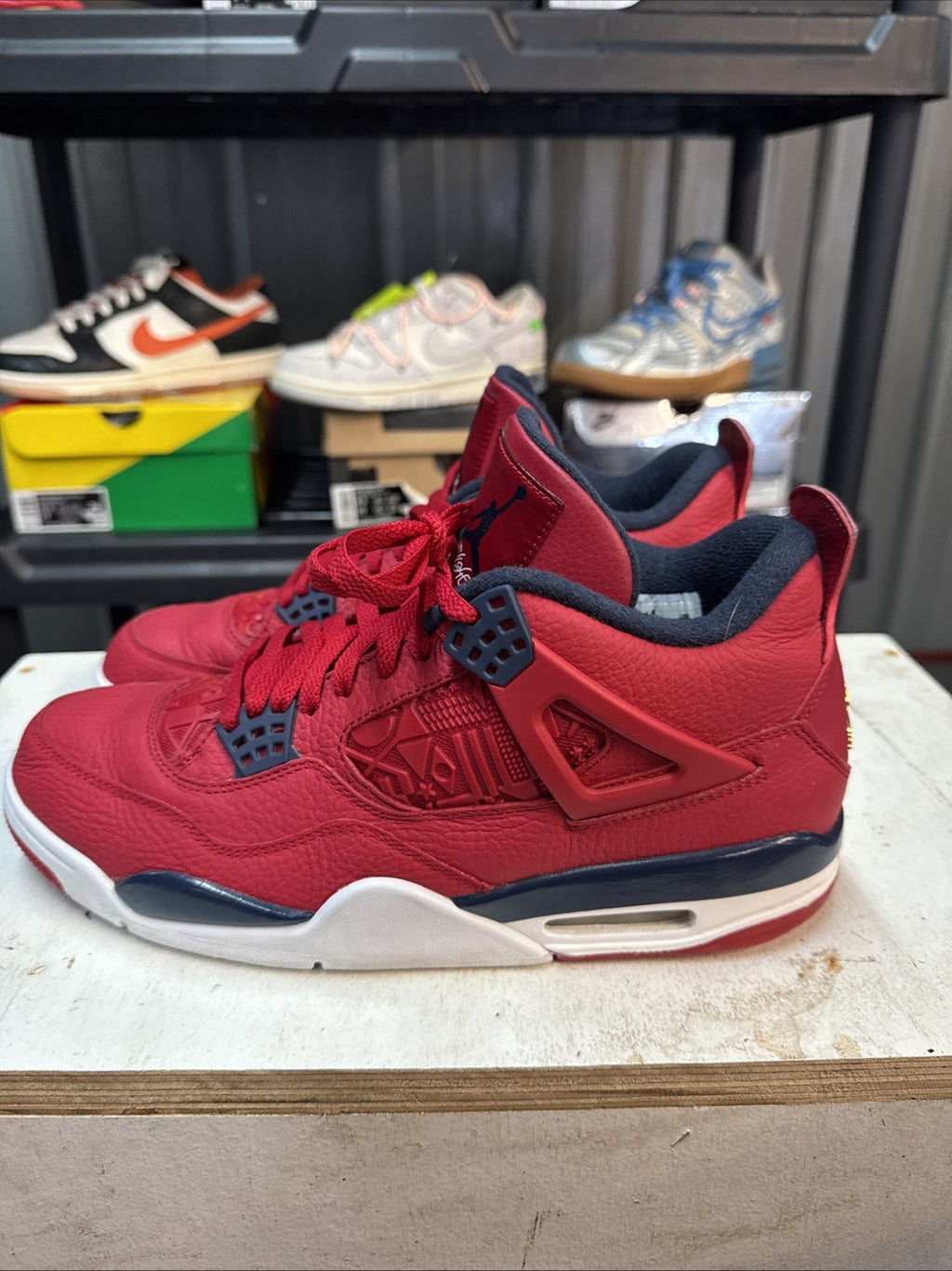 Size 11.5 - Air Jordan 4 Retro FIBA | No Box - Barely Worn