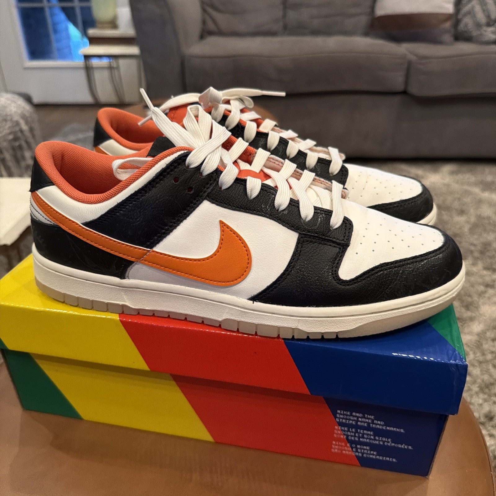 Nike Dunk Low Prm Halloween 2021 size 11.5 preowned excellent