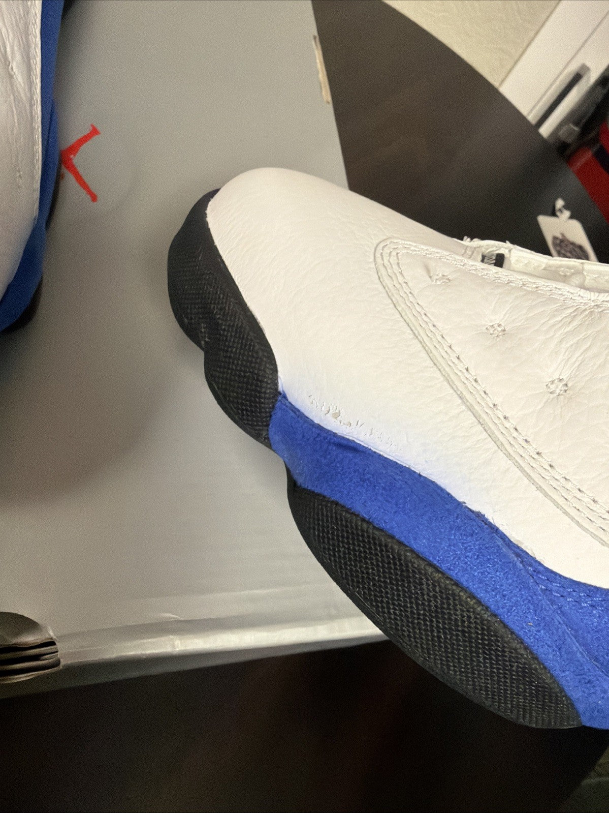 Air Jordan 13 Retro Hyper Royal White Blue Size 10.5 with box 