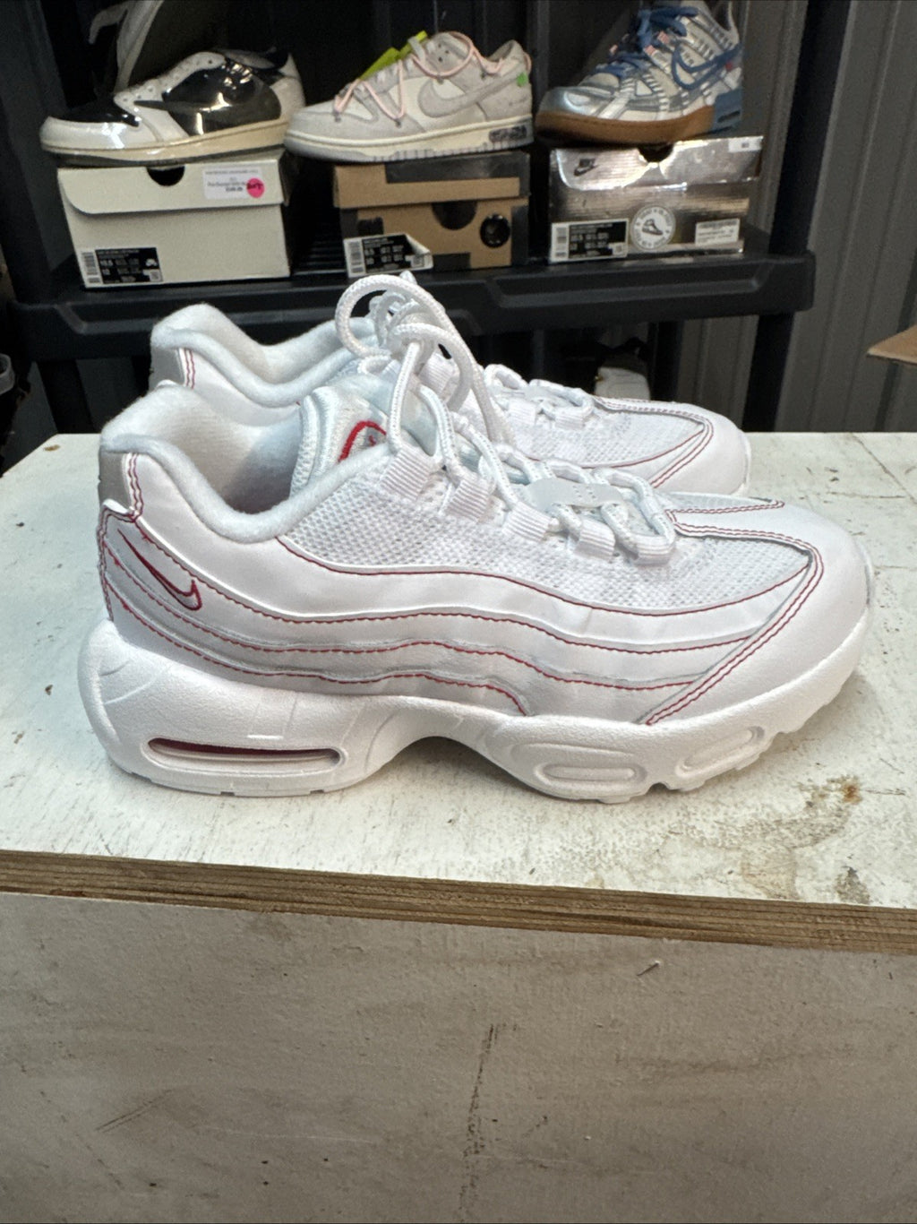 Size 2Y - Nike Air Max 95 Recraft LTR GS Candy Cane | Replacement Box