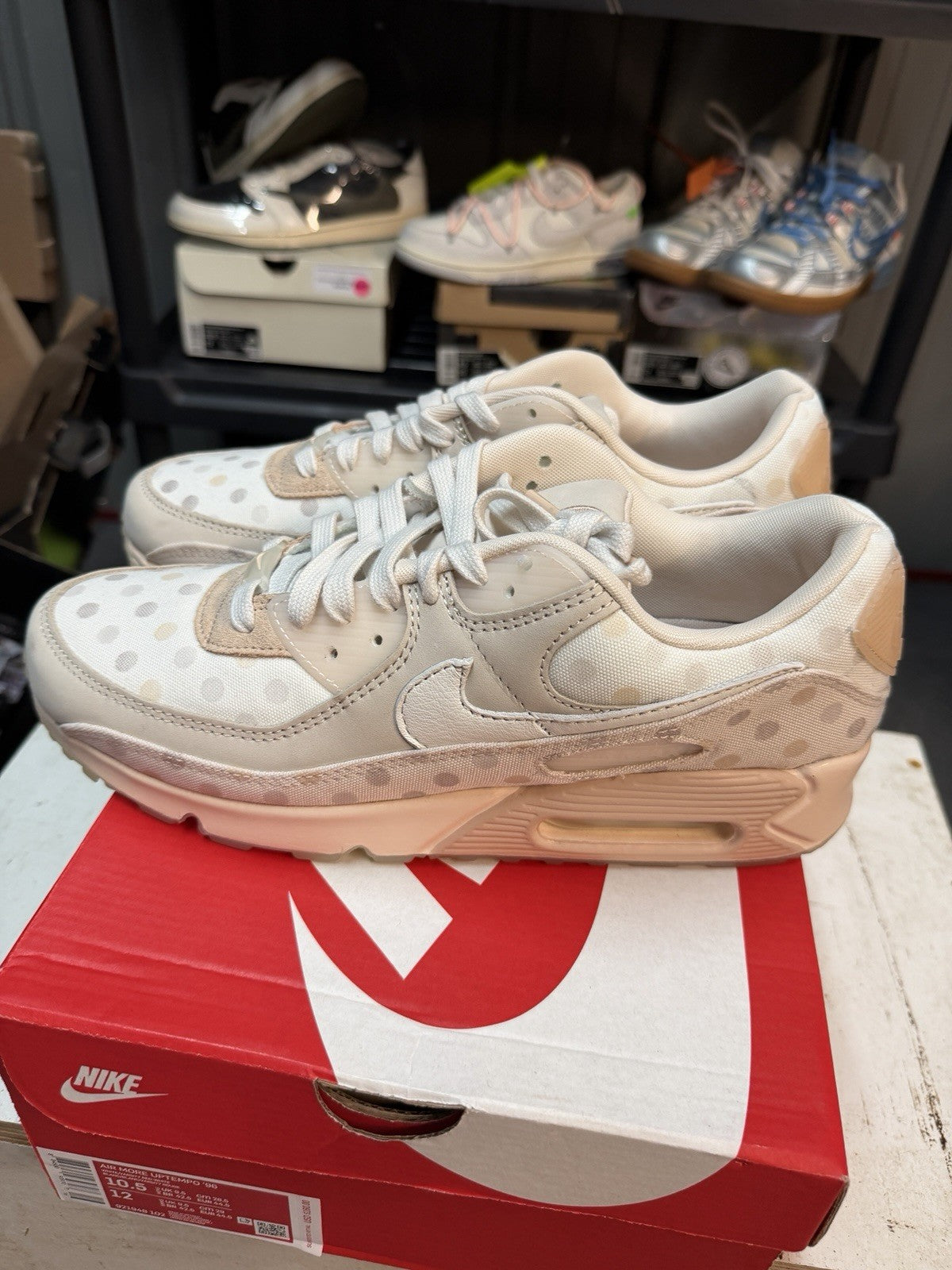 Nike Air Max 90 NRG Shoes Men's SZ 10.5 Shimmer/Sail-Desert Sand CZ1929-200 NWB