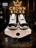 Nike Air Jordan 11 Retro Concord 2011 White Black Size 11.5 Sneakers 378037-107