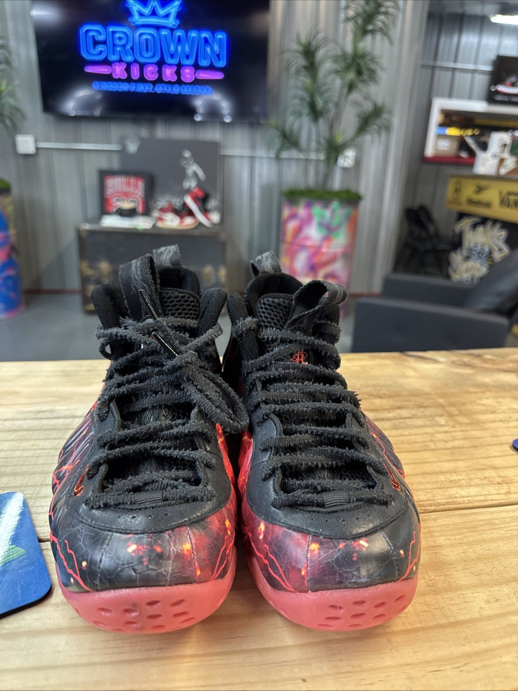 SIZE 7.5 - AIR FOAMPOSITE ONE STRANGER THINGS | TOPLESS OG BOX