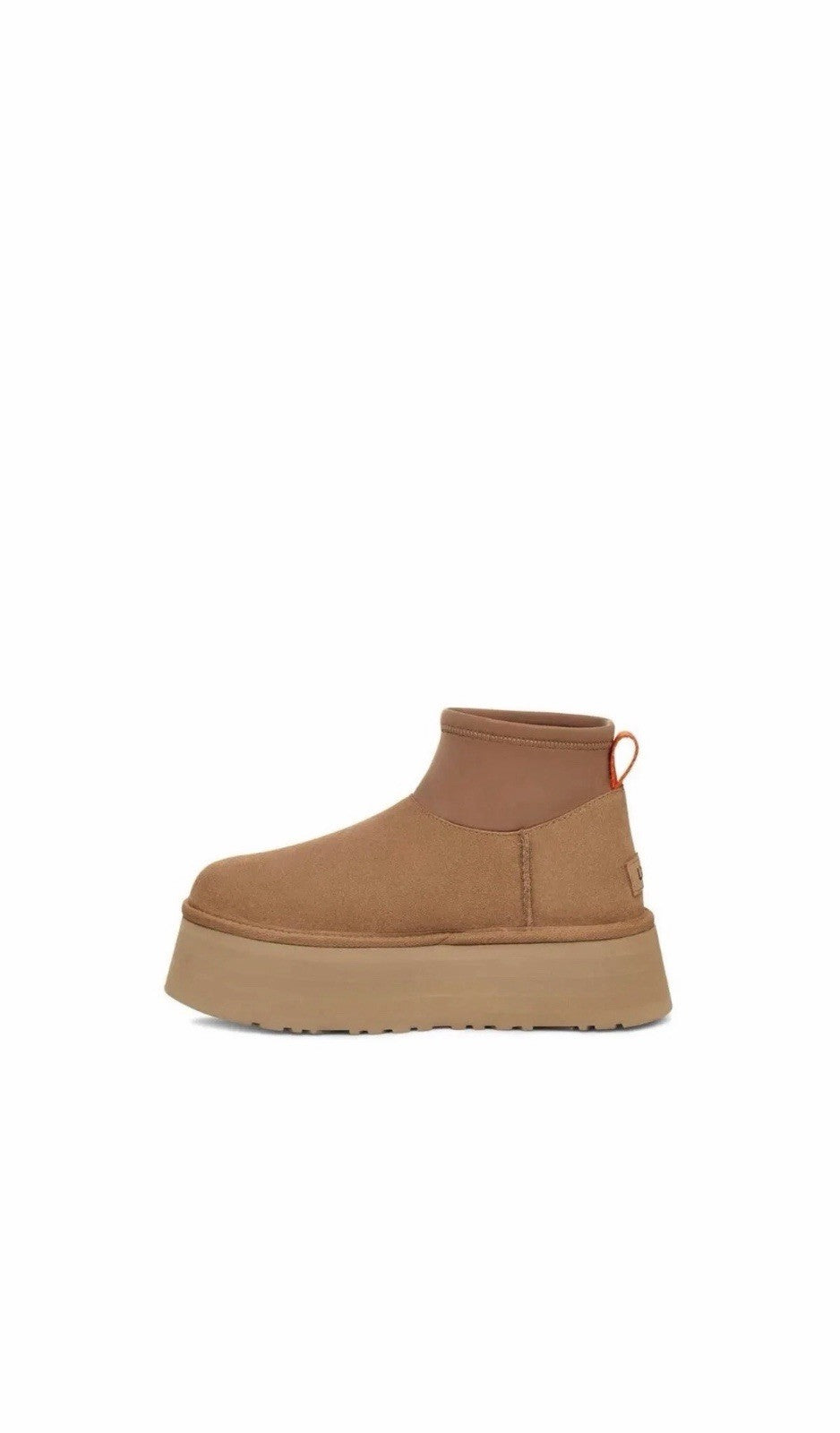 Women UGG Classic Mini Dipper Platform Boot 1168170 Chestnut Twinface Authentic