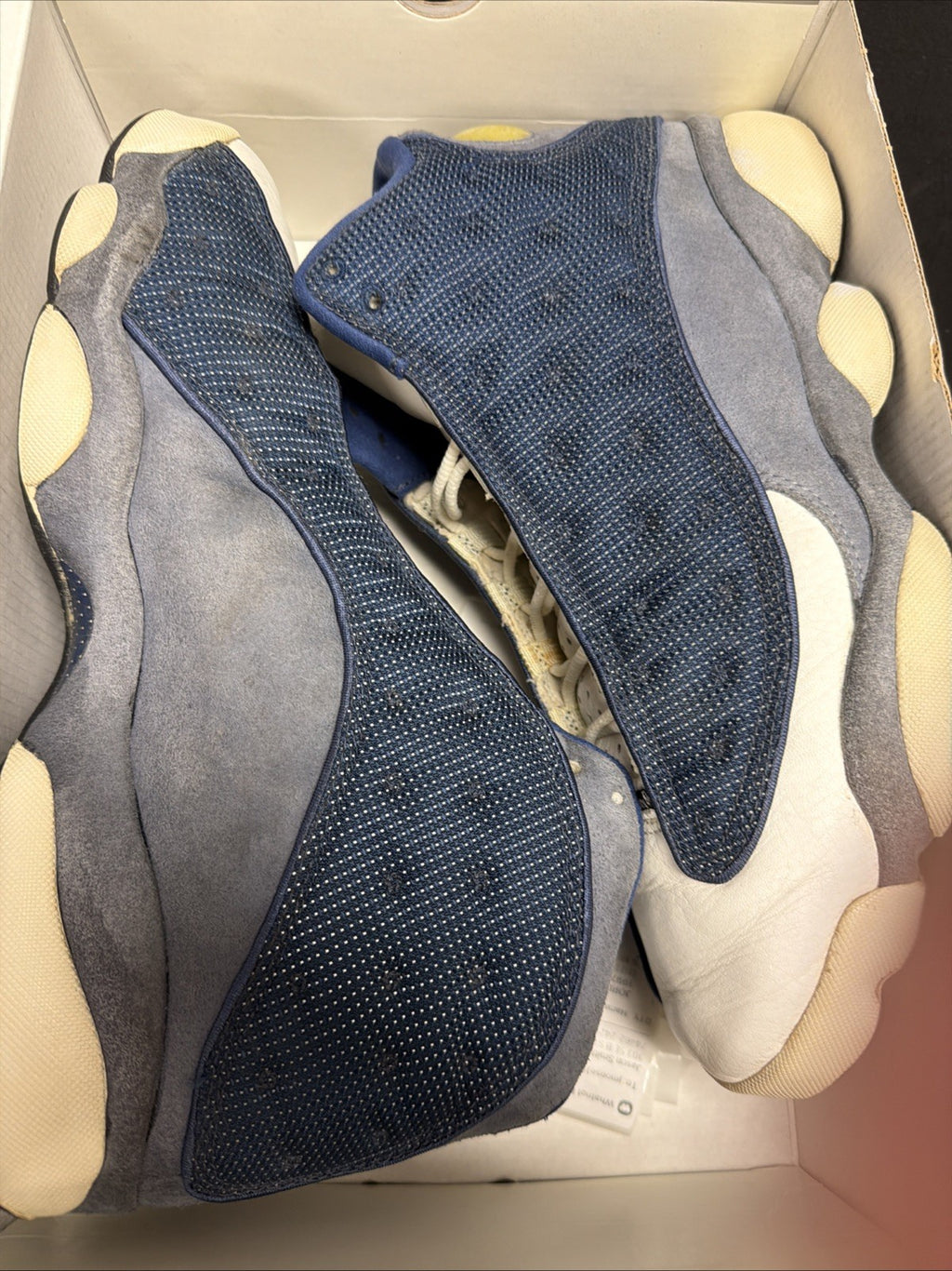 Nike Air Jordan 13 XIII Retro Flint 2005 Blue Grey Size 12 Sneakers 310004-441