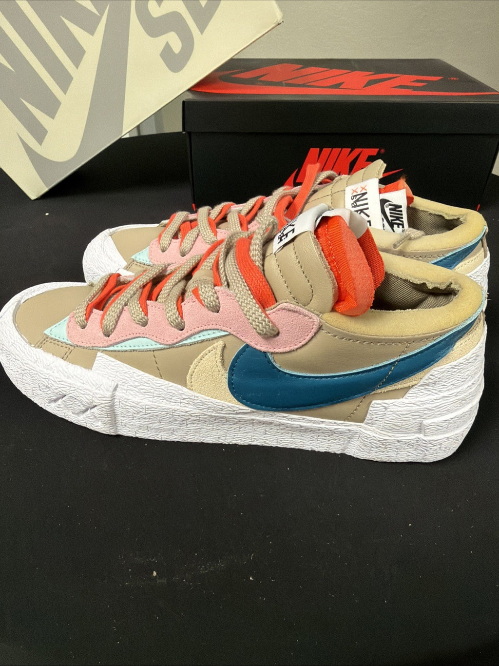 KAWS X SACAI X BLAZER LOW 'REED'
