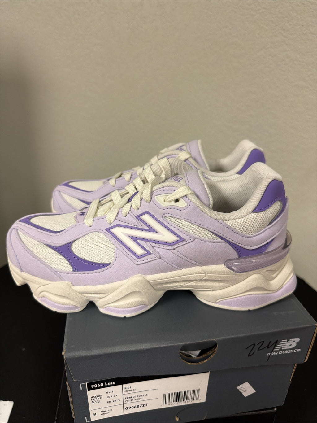 New Balance 9060 Lace Purple Violet G90607ZT GS & Womens New