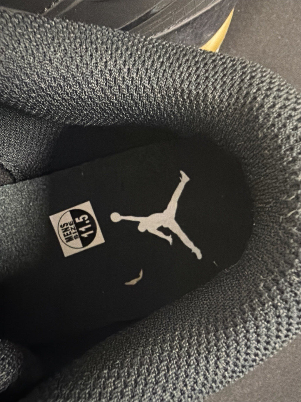 Air Jordan 4 RM Men's Shoes (Black/Sail/Team Gold/Metallic Gold)