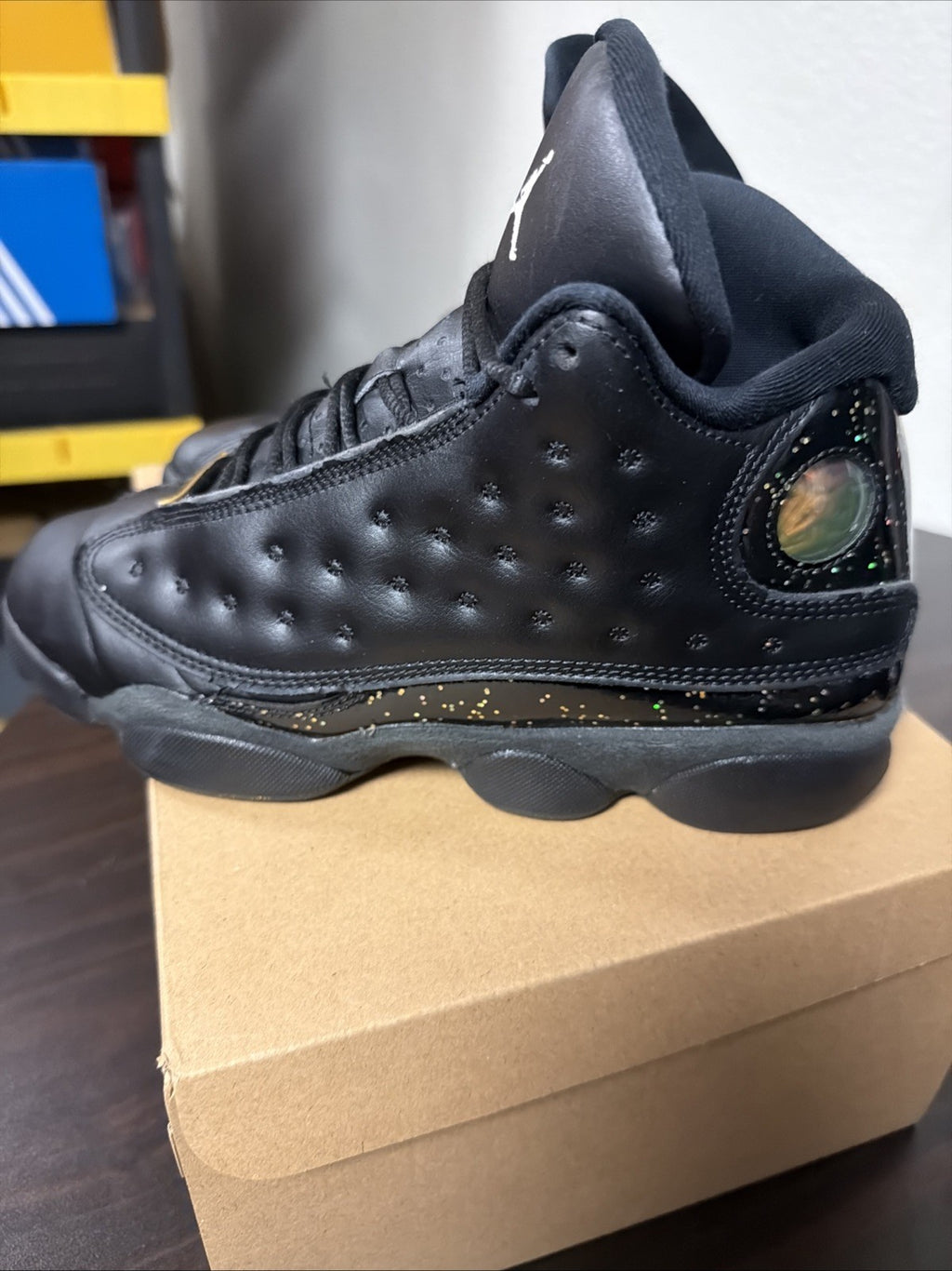Nike Jordan Kid's Shoes Air Jordan 13 Retro (GS) Black Metallic Gold DC9443-007