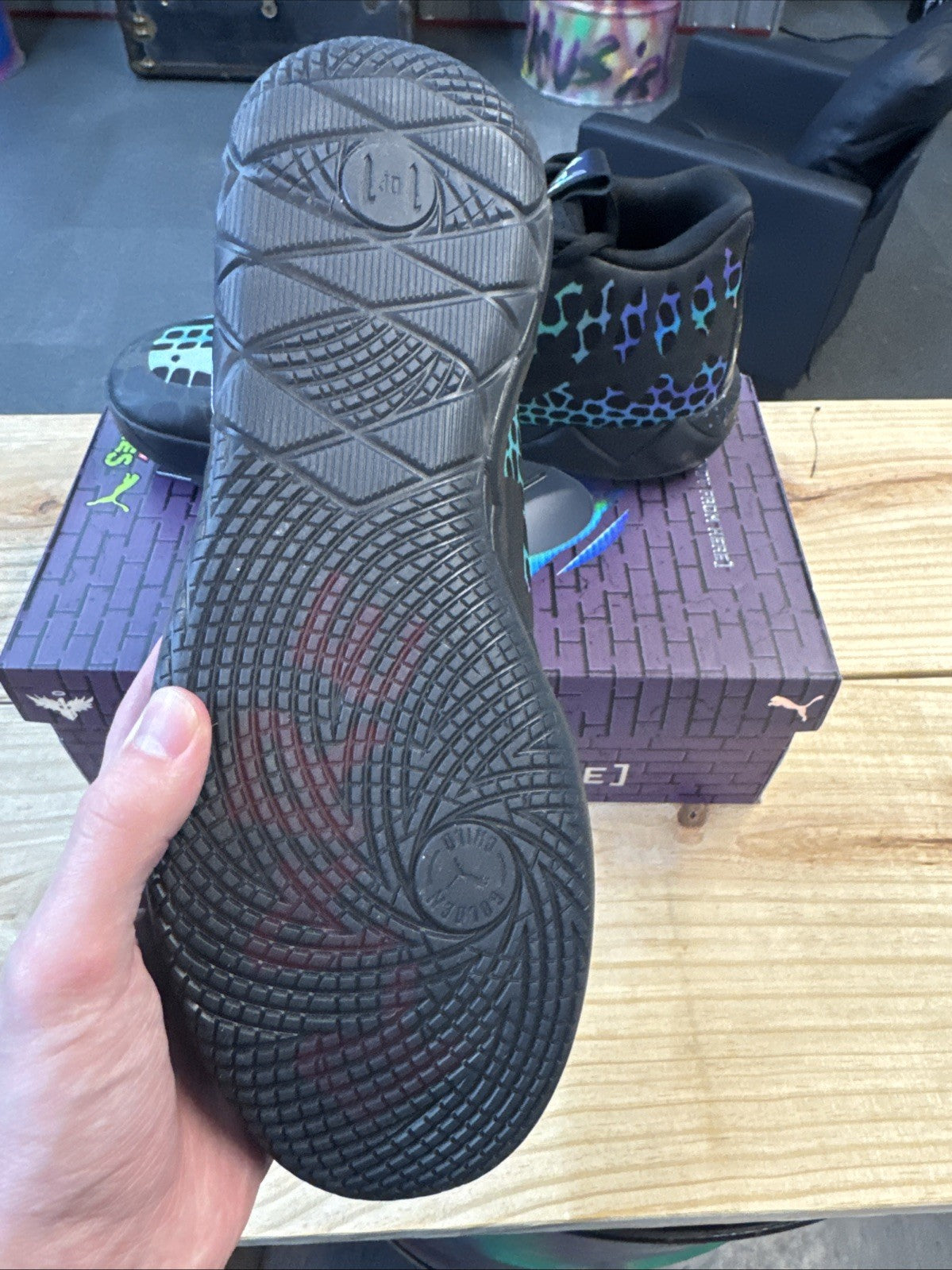 Size 14 - PUMA  X Lamelo Ball Mb.01 TMNT Baxter Stockman | Wore Once