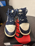 Size 7y - Jordan 1 Retro OG High Obsidian UNC 2019
