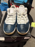 Size 9 - Jordan 11 Navy Snakeskin