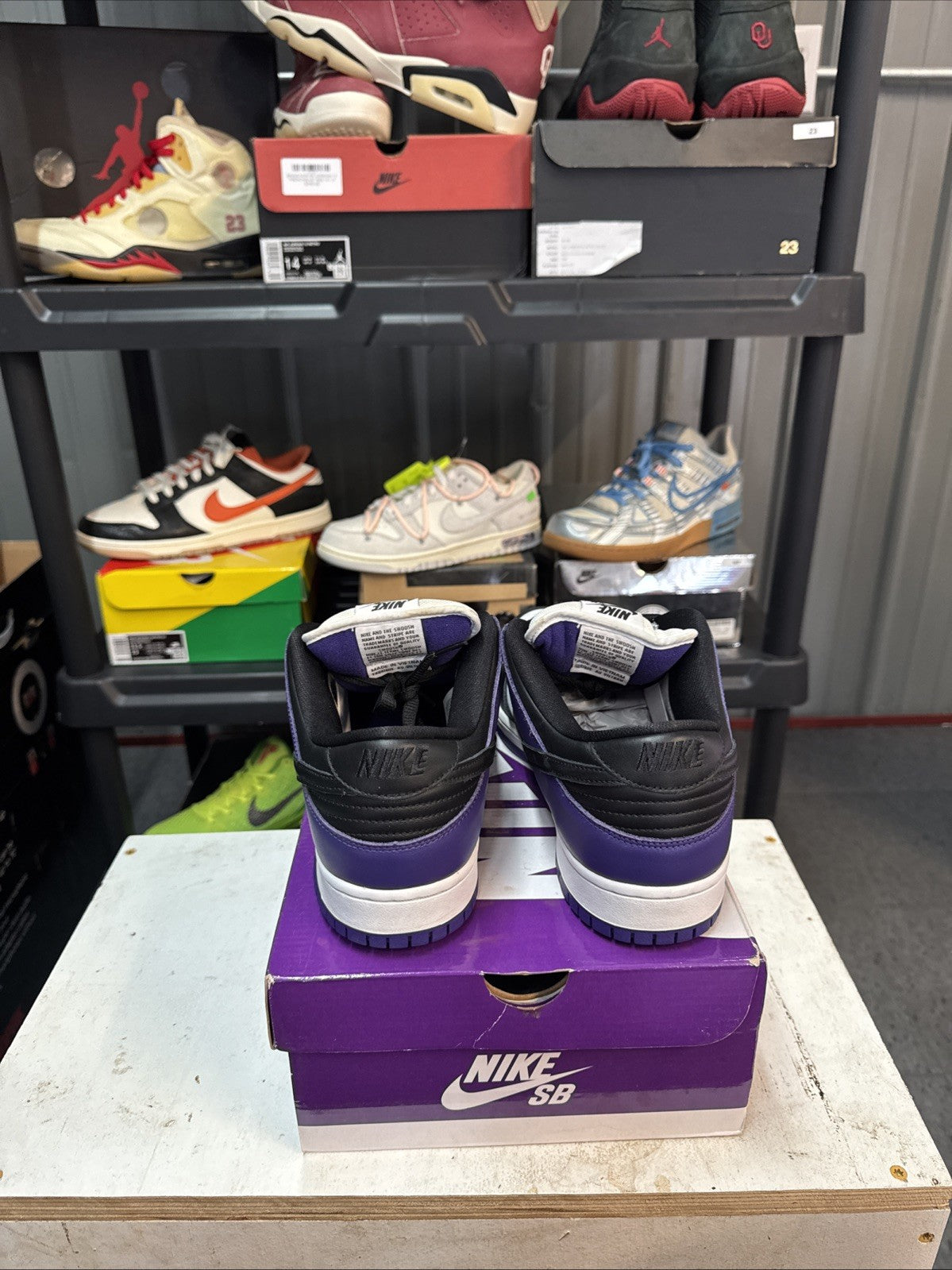 Size 12 - NIKE SB DUNK LOW “COURT PURPLE”
