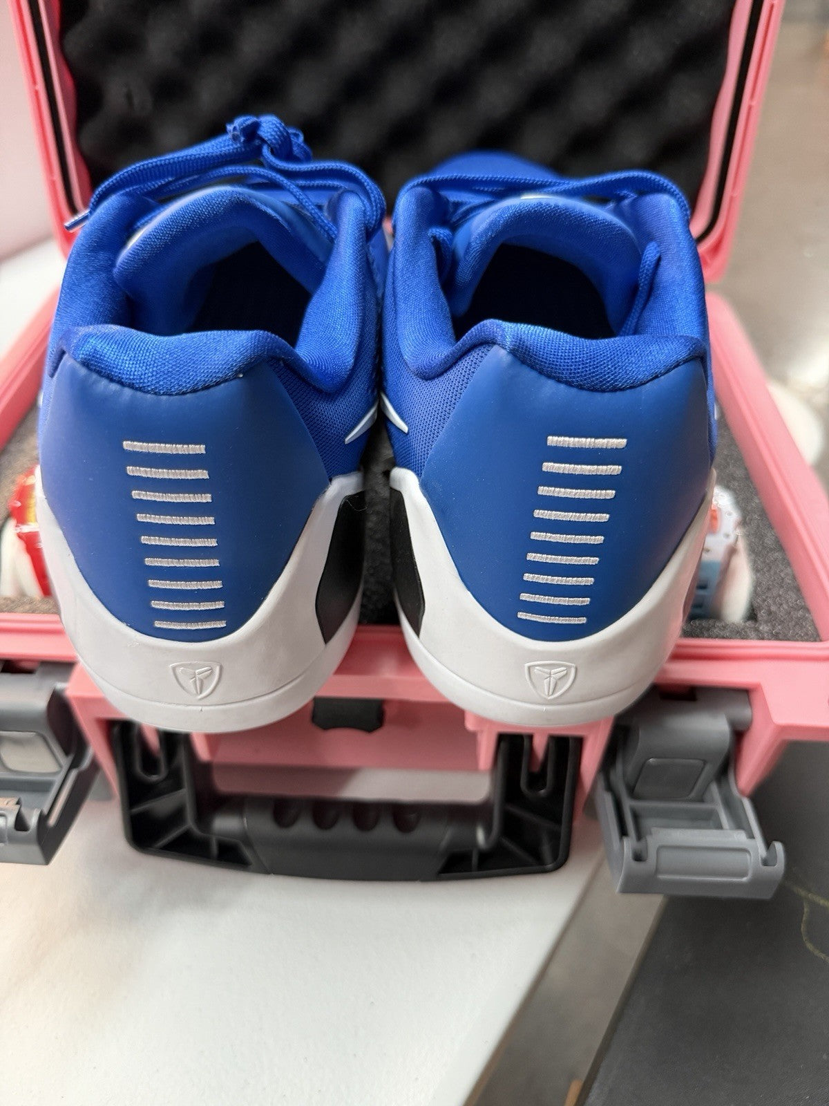 Size 15 - Nike Kobe 9 Elite Low EM Protro Game Royal White (NO LID) IH1401-400