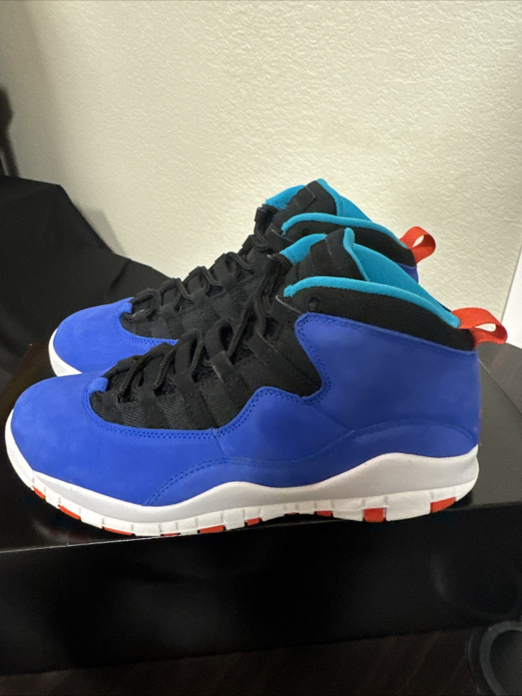 Size 7y - Air Jordan 10 Retro (GS) “Tinker Huarache” Light Blue  |  No Box