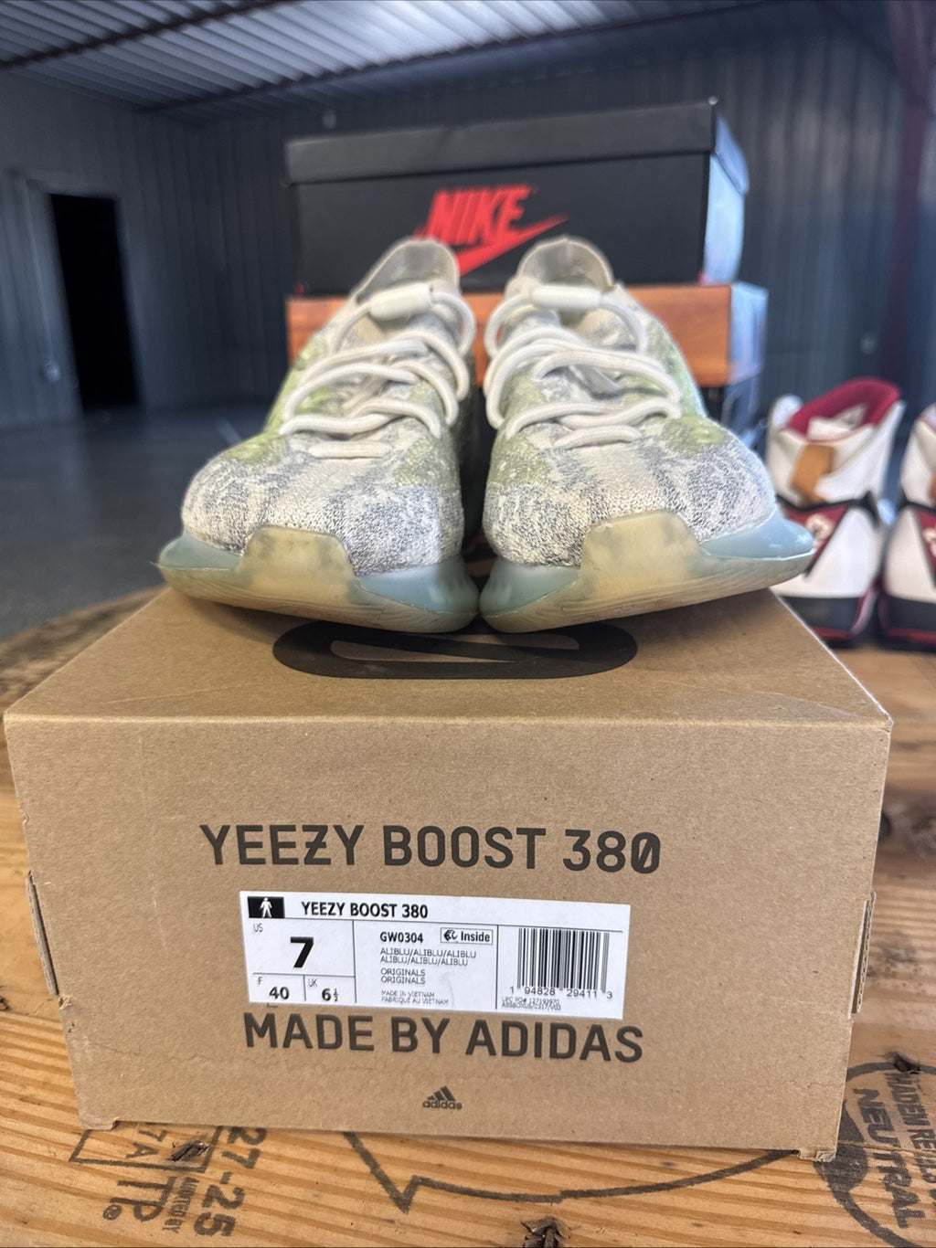 Size 7 - Yeezy Boost 380 Alien Made