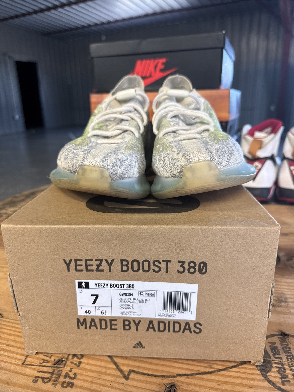 Size 7 - Yeezy Boost 380 Alien Made