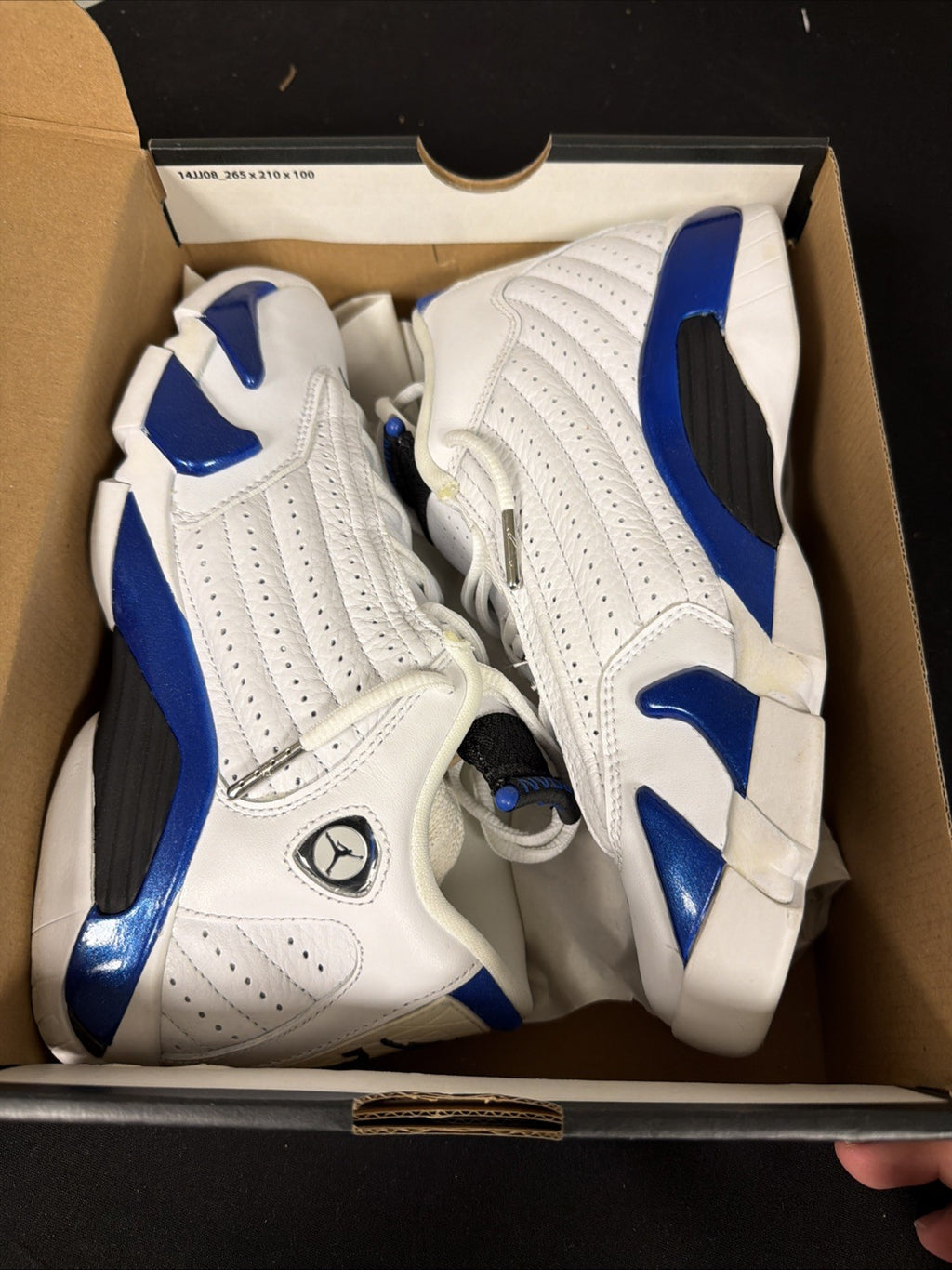 Size 5 (GS) - Jordan Jumpman MVP High Black Game Royal