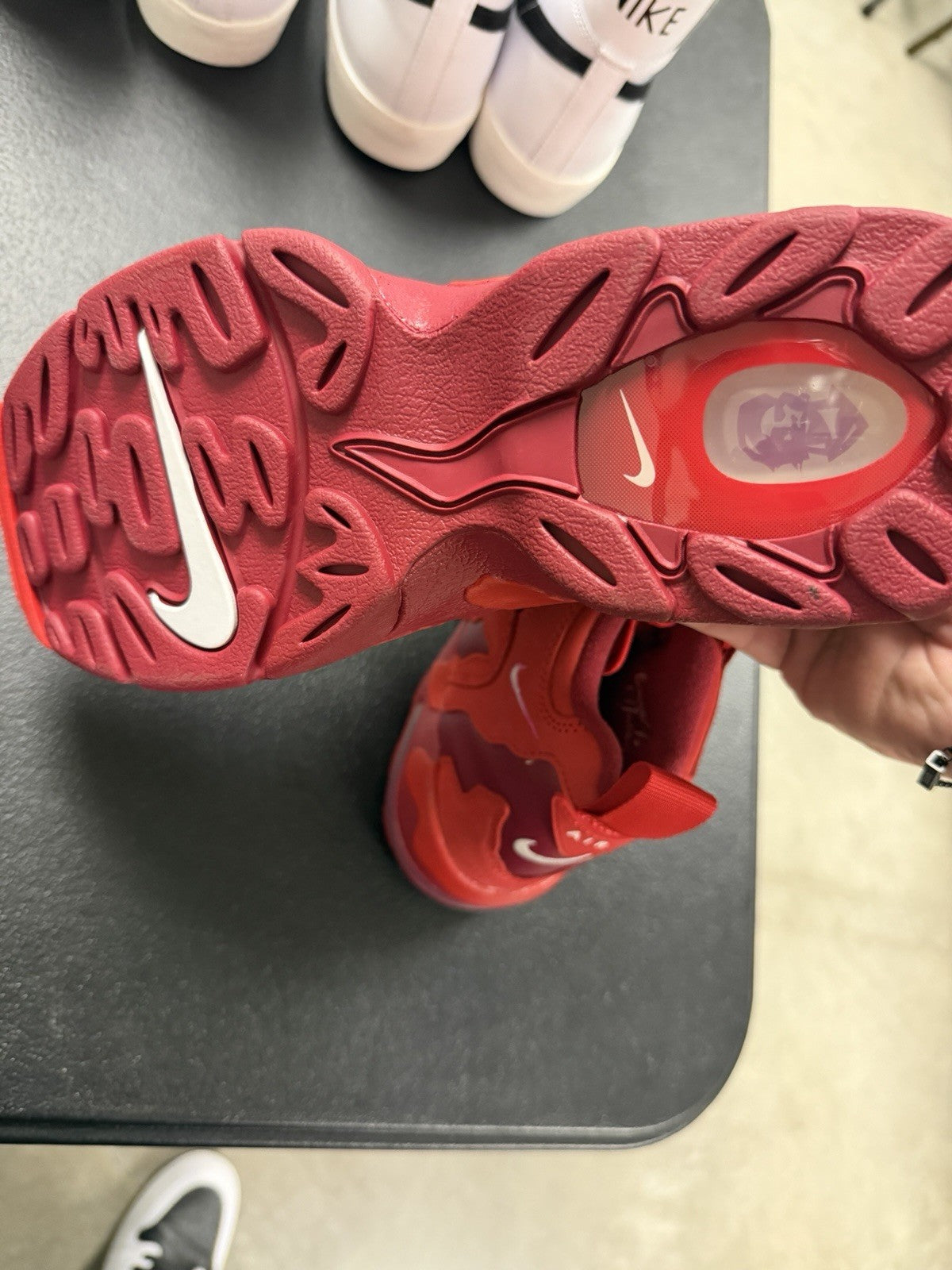 Nike Air DT Max '96 Men's Size 7 University Red/White-Red Crush IF1617-600