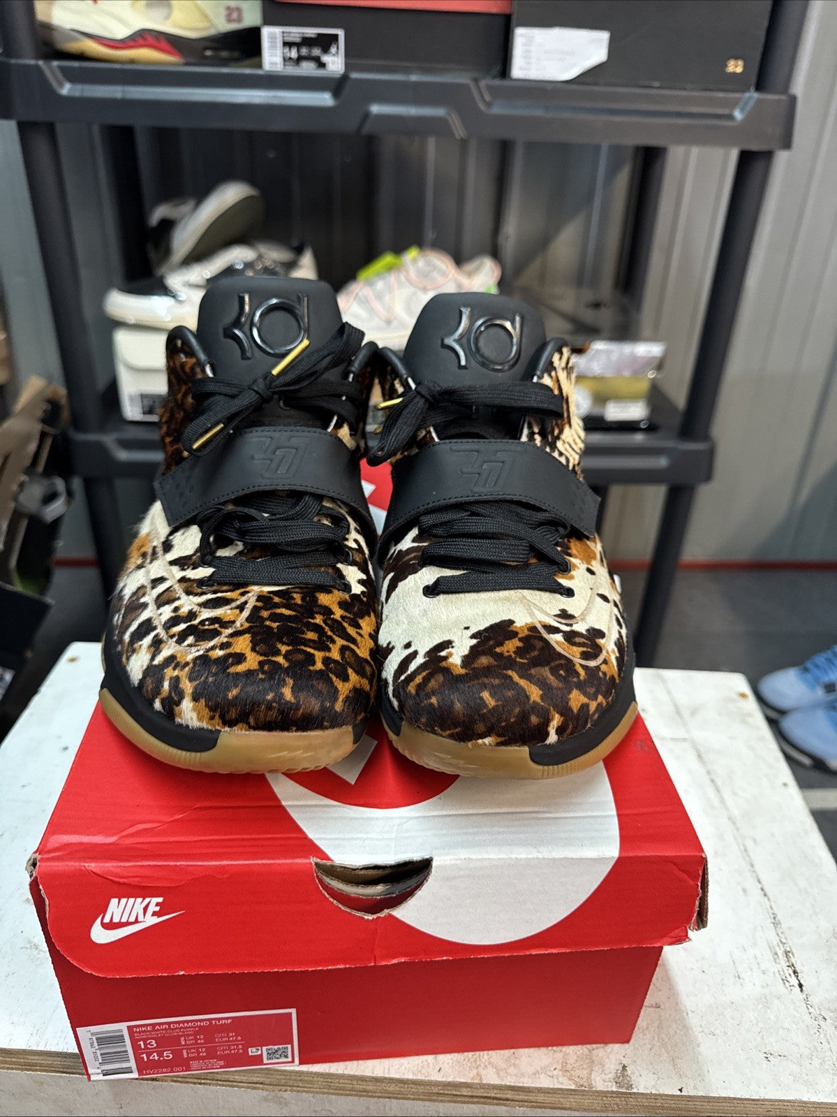 Size 13 - Nike KD 7 EXT QS Longhorn State 2015 | Replacement Box