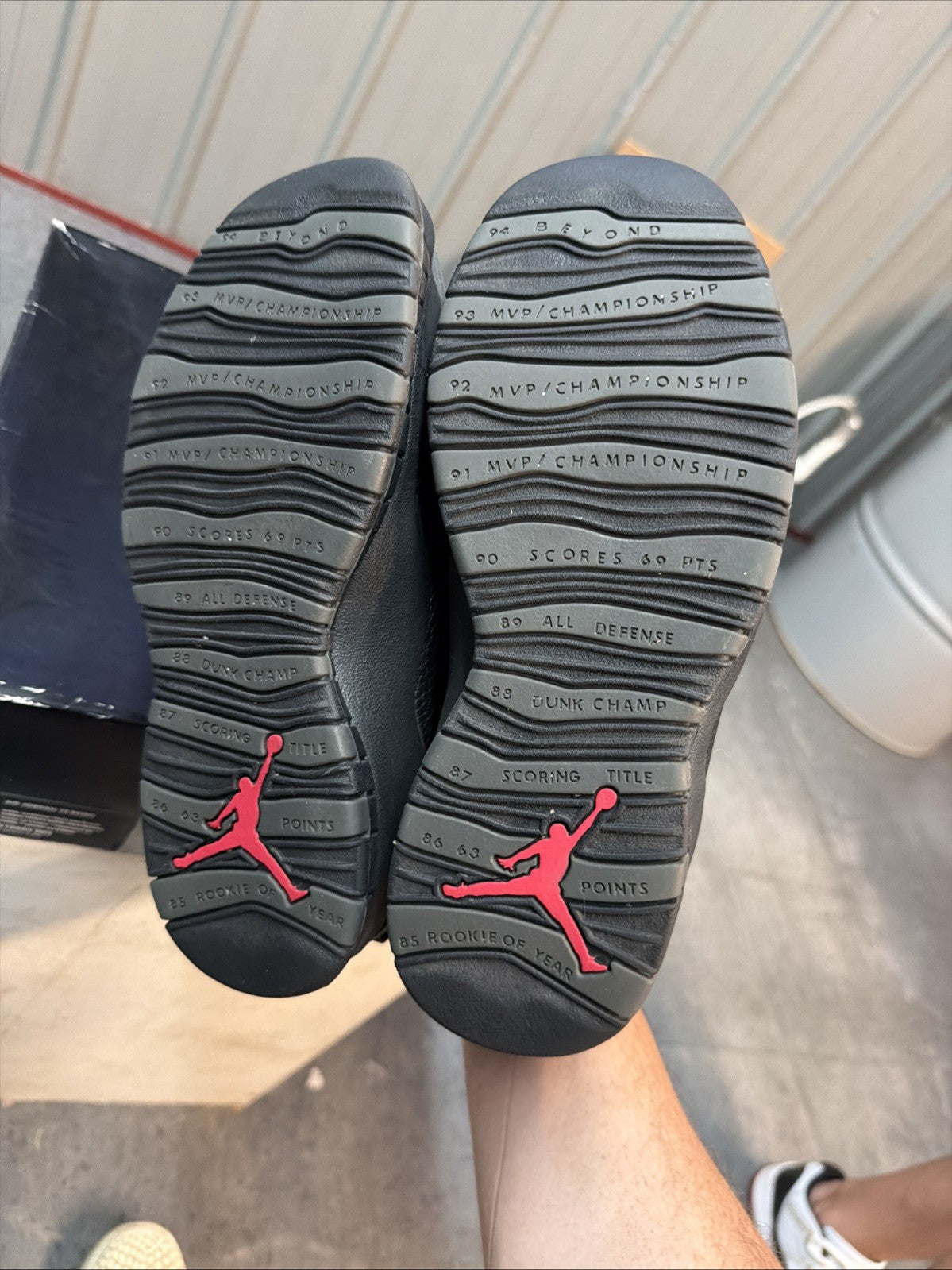 Size 8.5 - Air Jordan 10 Retro 2018 Shadow