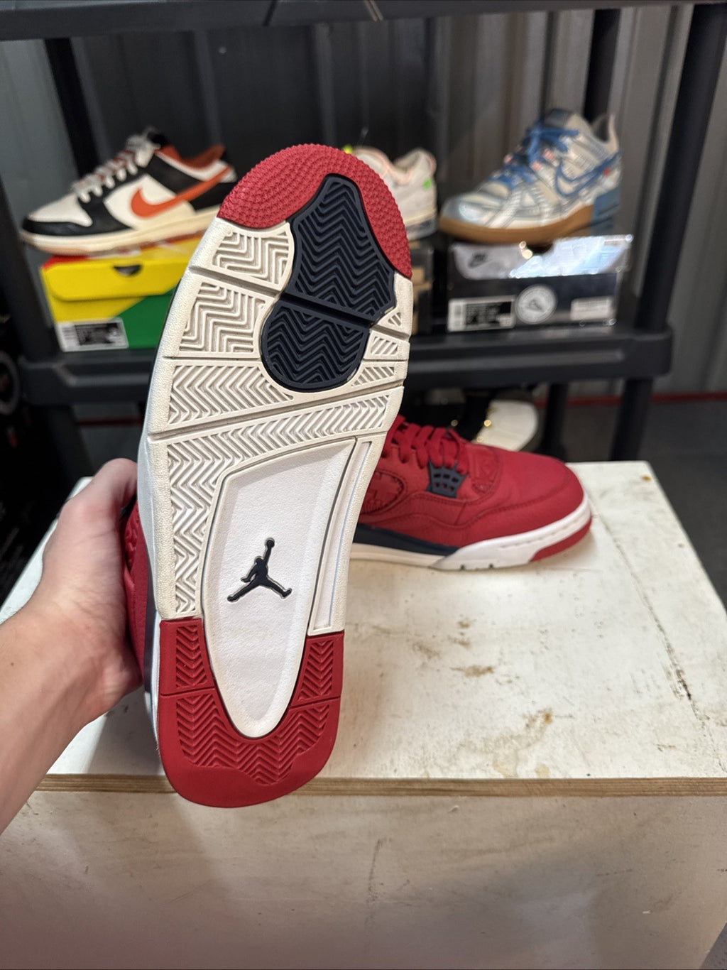 Size 11.5 - Air Jordan 4 Retro FIBA | No Box - Barely Worn