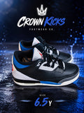 Nike Air Jordan 3 Retro GS Rare Air Black Blue Red IB8968-004 Kids 5 Womens 6.5