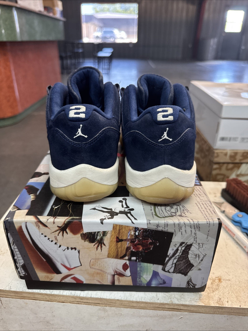 Size 10.5 - Jordan 11 Low “ Dereck Jeter”