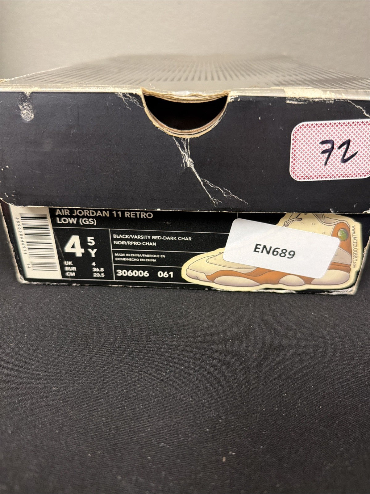 Nike Air Jordan 13 Retro Wheat White Size 4.5 Youth DJ3003-171