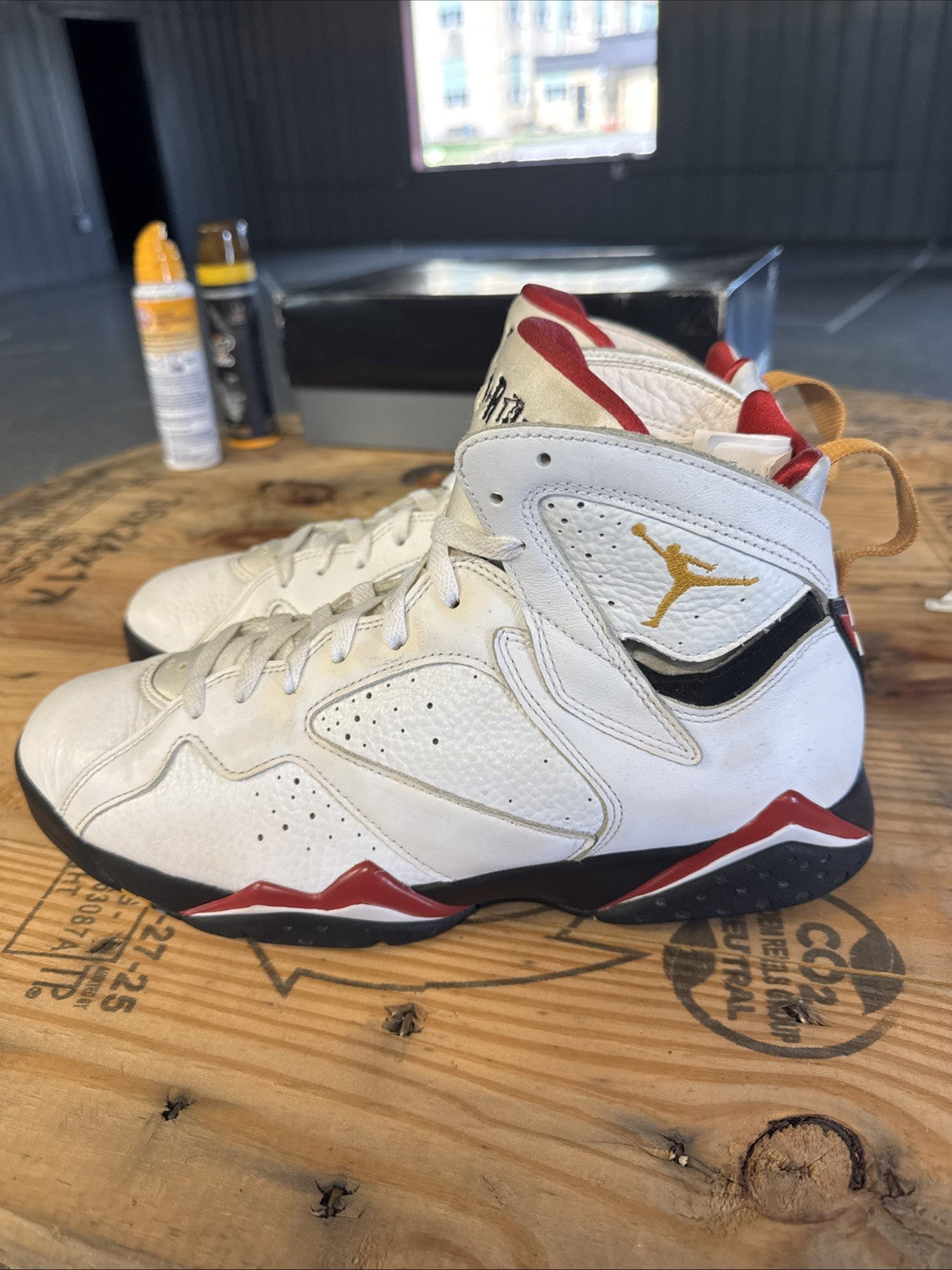 Size 10.5 - Air Jordan 7 retro Cardinal 2011
