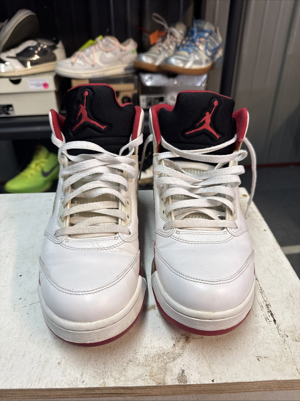 2025 Nike Air Jordan 5 Retro Fire Red Size 10.5 | Replacement Box