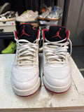 2025 Nike Air Jordan 5 Retro Fire Red Size 10.5 | Replacement Box