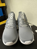 Size 10 - Adidas Mens Lite Racer Adapt 3.0 Gray Running Shoes Sneakers