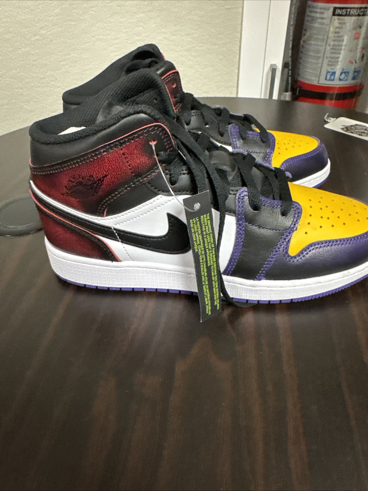 Size 7y - Air Jordan 1 Mid SE True  |  Brand New No Box