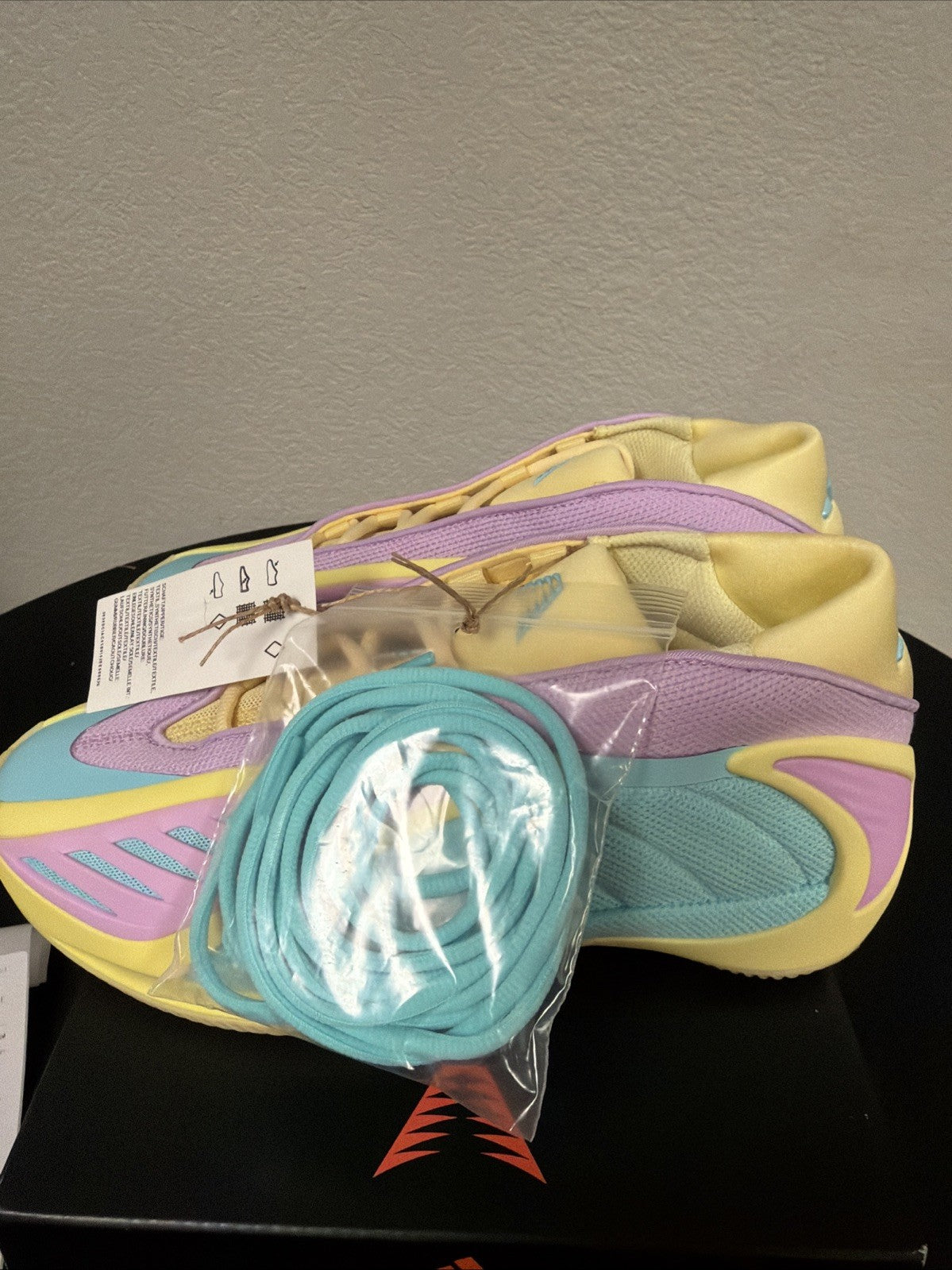 Adidas AE 2 J Easter GS Sz 6 Y Anthony Edwards 2 JQ9505 Pastel NBA New In Box