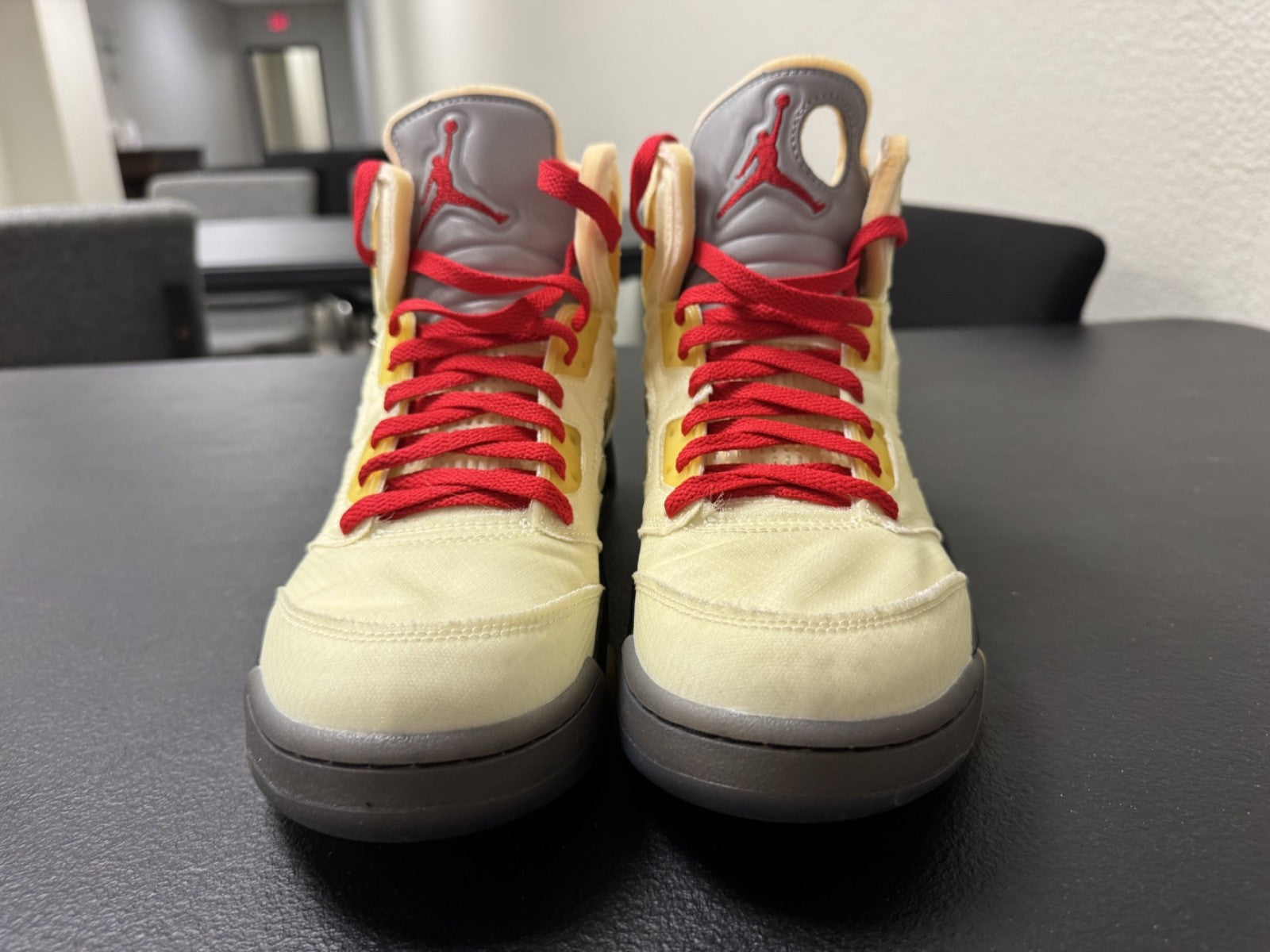 Nike Air Jordan 5 Retro 'Off-White Sail' (Size 10) *Clean w/ OG Box* DH8565-100