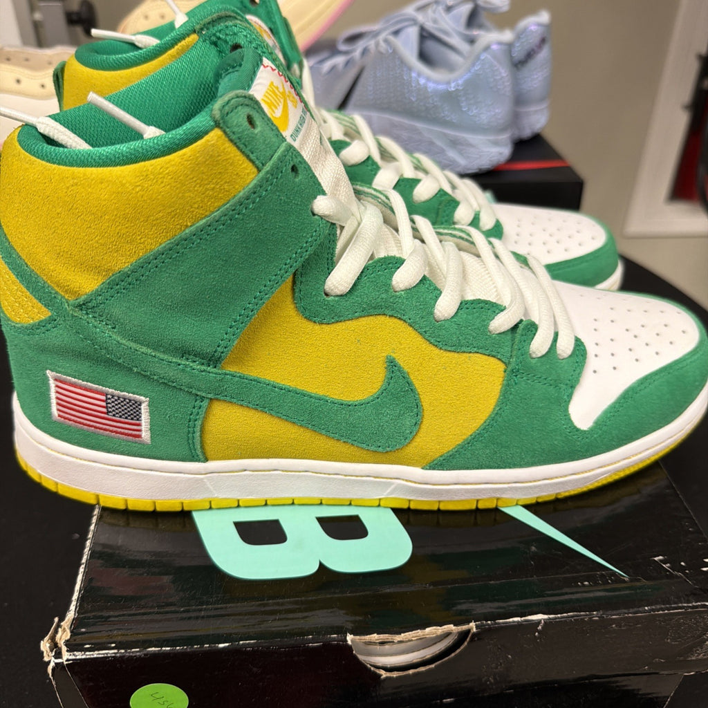 Nike Dunk Pro SB High Oakland Athletics Size 11 305050-337