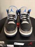 Size 11 - Air Jordan 3 Retro Sport Blue