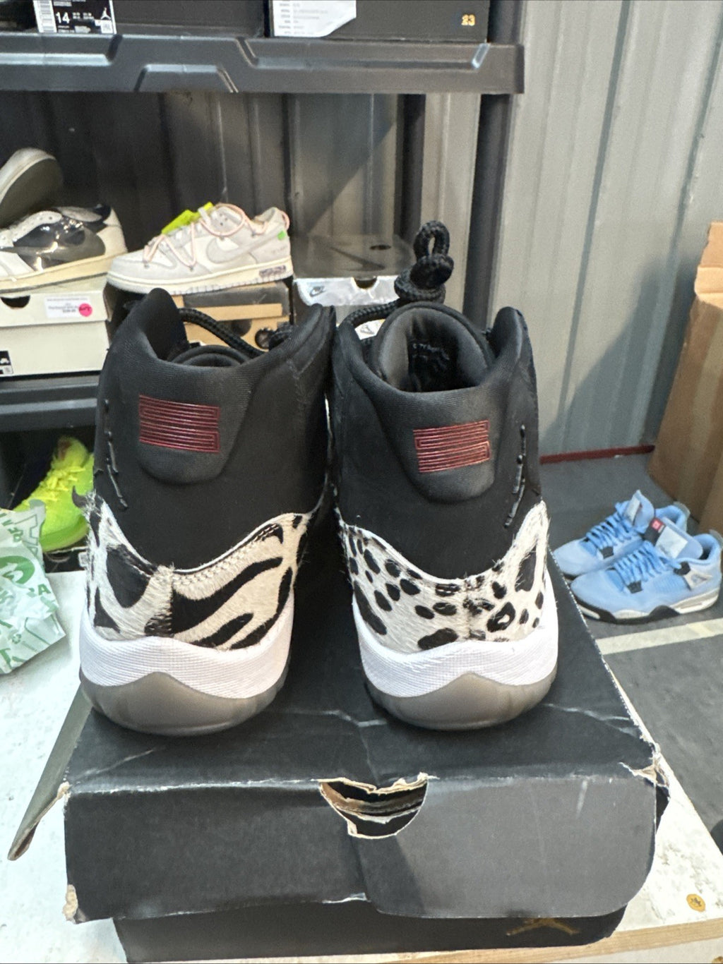 Size 9W - Jordan Retro 11 Animal Instinct | Worn Once - Replacement Box