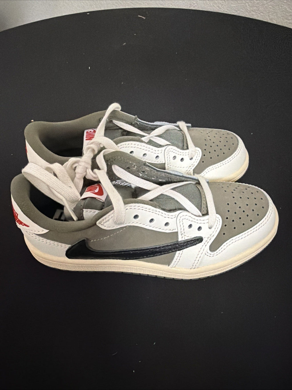 Air Jordan 1 Retro Low OG SP (PS) Travis Scott Medium Olive DO5442-200 Size 12c