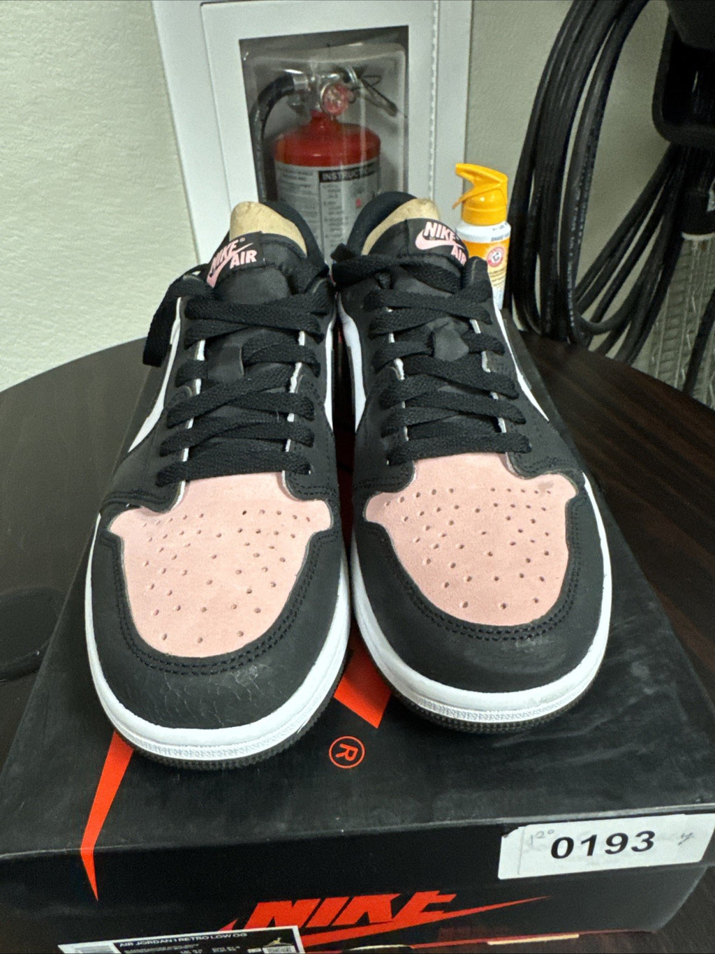 Size 9.5 - Jordan 1 Low OG Bleached Coral